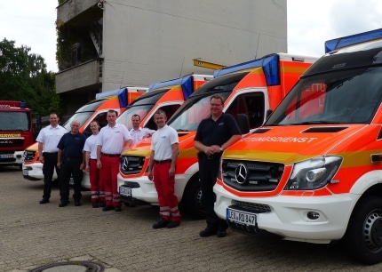 Neue Rettungswagen