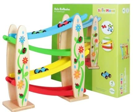 holz-rollbahn-mit-3-rollfahrzeugen-von-spielmaus-holz