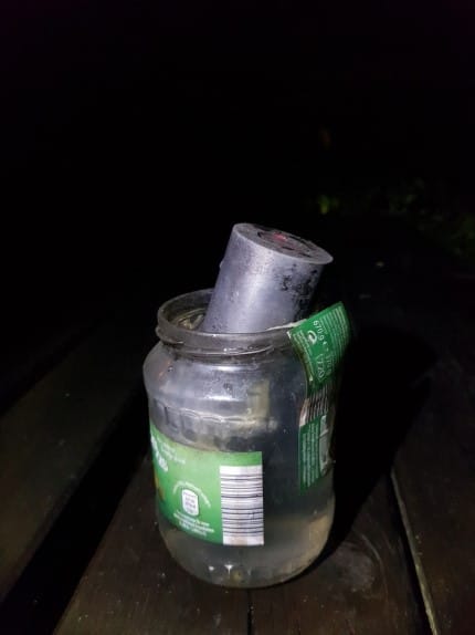 Was zur Hölle ist das für ein Ding? - Foto: Polizei