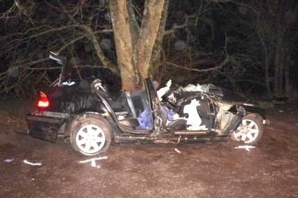 verunfallter BMW090120
