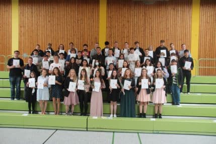 Abschlussfoto IGS 9-10 2021