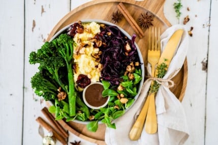 Vegane Weihnachten: So schmeckt's auch ohne Fleisch