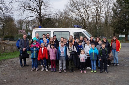 Gruppenfoto DLRG Eislaufen 2024