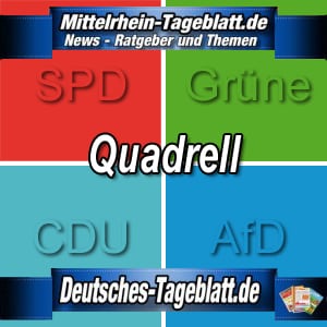 Mittelrhein-Tageblatt-Deutsches-Tageblatt-Quadrell-Politik-SPD,CDU,Grüne,AfD,Olaf-Scholz-Friedrich-Merz-Robert-Habeck-Alice-Weidel