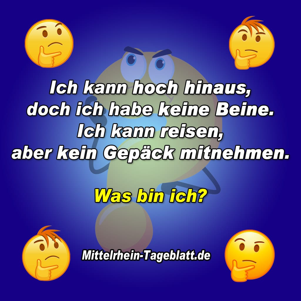 Ich kann hoch hinaus doch ich habe keine Beine