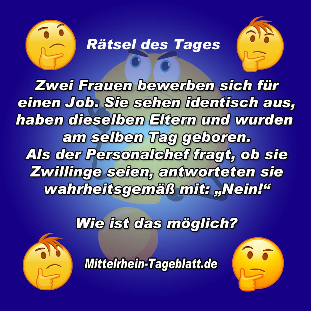 Keine Zwillinge