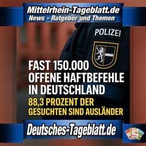 Mittelrhein-Tageblatt-Deutsches-Tageblatt-150000-Haftbefehle-in-Deutschland-88-Prozent-der-Gesuchten-sind-Ausländer
