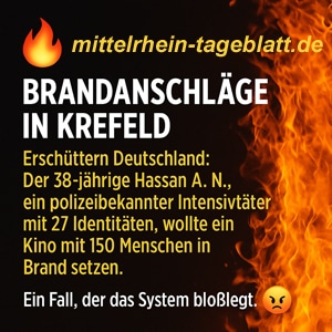 Mittelrhein-Tageblatt-Deutsches-Tageblatt-Brandanschläge-Krefeld-NRW
