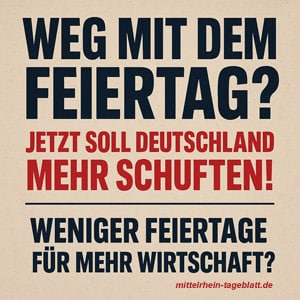 Mittelrhein-Tageblatt-Deutsches-Tageblatt-Weg-mit-dem-Feiertag-Feiertagsdebatte-Jetzt-soll-Deutschland-mehr-schuften