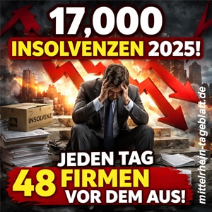 Mittelrhein-Tageblatt-Deutsches-Tageblatt-17.000-Insolvenzen-2025-in-Deutschland-Firmenpleiten-Wirtschaft-Wirtschaftskriese