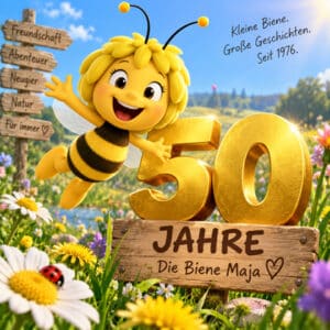 Mittelrhein-Tageblatt-Deutsches-Tageblatt-50-Jahre-Bine-Maja-Zeichentrick-Kinderfernsehen-TV-Klassiker